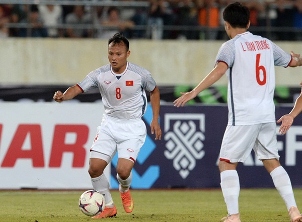 Trọng Hoàng là chủ nhân bàn thắng vào lưới Malaysia tại AFF Cup cách đây 2 năm. Ảnh: Thuận Thắng.