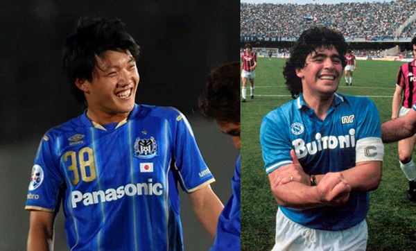 Diego Maradona là nguồn cảm hứng giúp Ritsu Doan hiện thực hóa giấc mộng trở thành cầu thủ chuyên nghiệp.