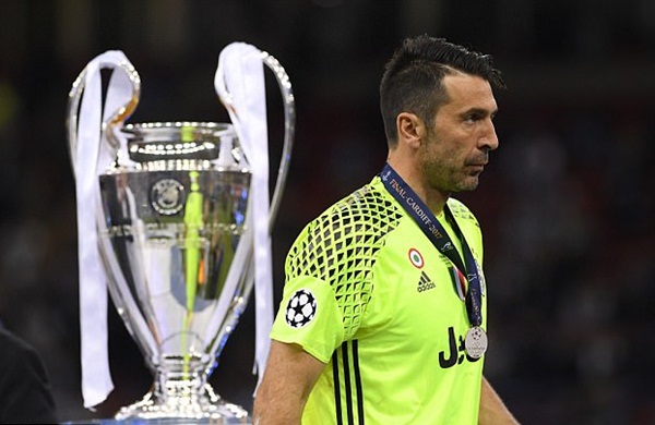 Không thể vô địch Champions League với Juventus là điều tiếc nuối nhất với Gianluigi Buffon.