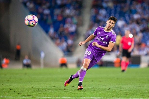 Asensio đang chơi rất lên chơi từ khi Zidane lên nắm quyền. Ảnh: Internet.