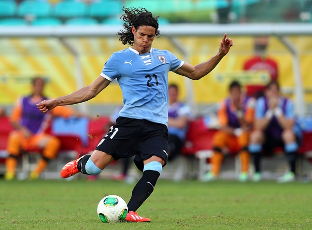 Vắng Cavani sẽ là khó khăn không nhỏ cho hàng công của Uruguay. Ảnh: Internet.