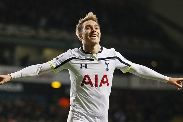 Eriksen là một trong những cầu thủ kiến tạo tốt nhất giải Ngoại hạng Anh. Ảnh: Internet.