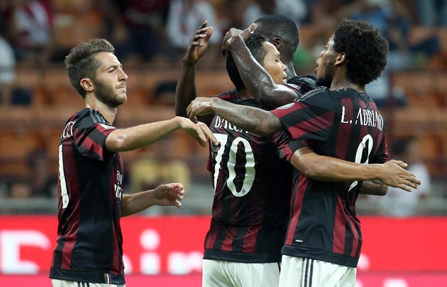 Milan đang trở lại mạnh mẽ.
