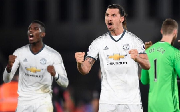 Niềm vui của Quỷ đỏ sau giành trọn vẹn 3 điểm trước Crystal Palace.