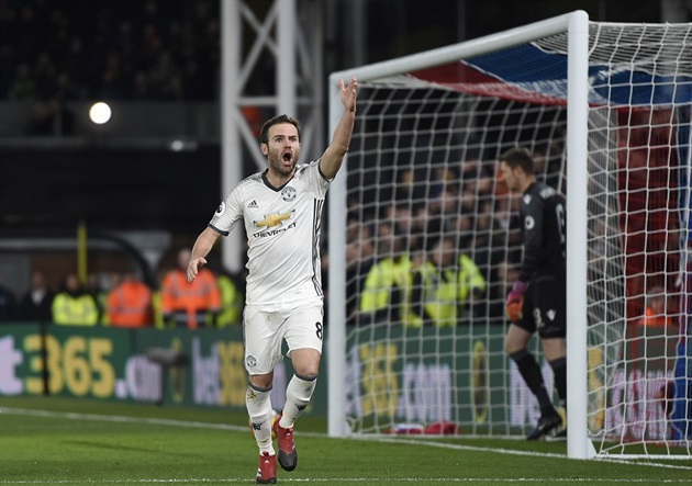 Mata cho rằng bàn thắng của anh là hợp lệ