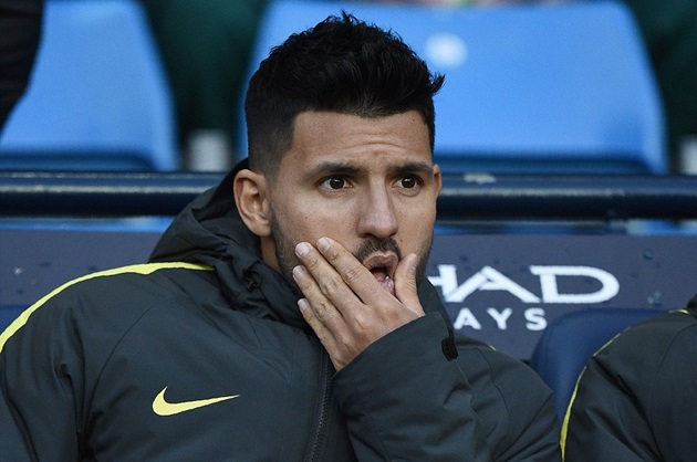 Nhất là khi tiền đạo Aguero ngồi trên ghế dự bị.