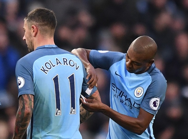 Băng đội trưởng được trao lại cho Kolarov.