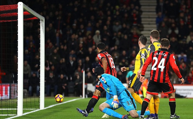 Hàng thủ lơi lỏng đã khiến Arsenal mất điểm đáng tiếc.