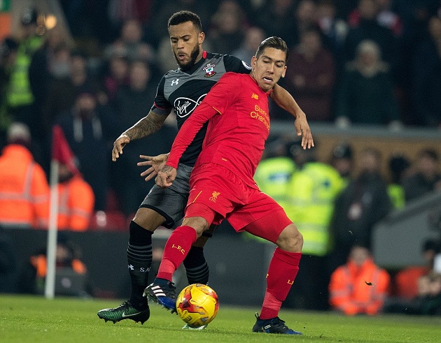 Firmino như thường lệ vẫn chơi rất xông xáo.