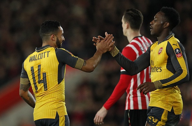 Như Welbeck, anh cũng mới trở lại sau chấn thương.