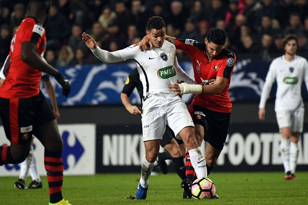 Rennes cố gắng nhưng lực bất tòng tâm.