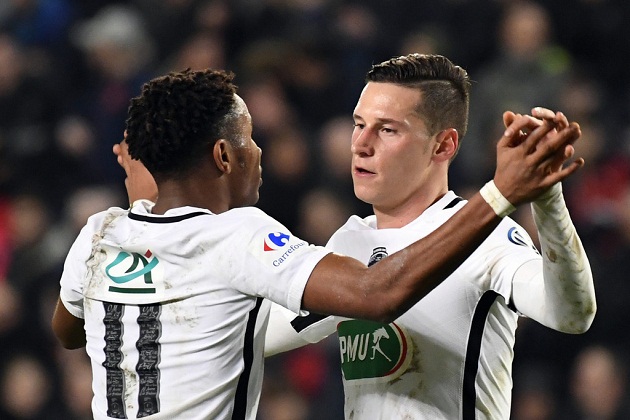 Draxler chỉ mất 68 phút để có một cú đúp.
