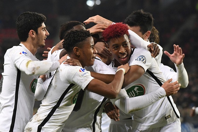 PSG hiên ngang đi tiếp ở Cúp Quốc gia Pháp.