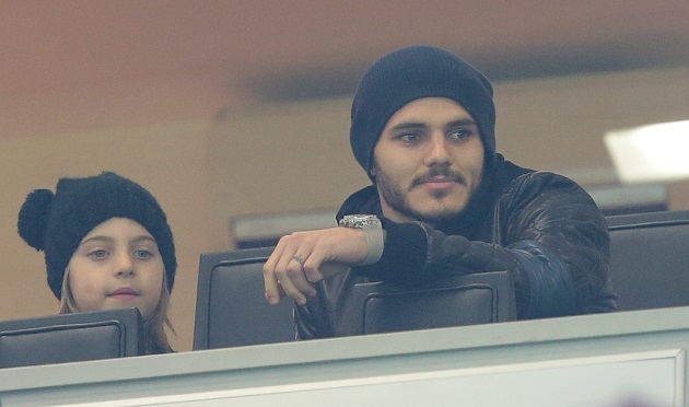 Icardi không được đăng kí thi đấu ngày hôm nay.