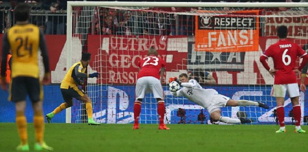 Arsenal bị ép sân toàn diện nhưng bất ngờ có bàn thắng gỡ hòa.