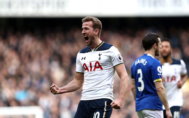 Kane đang dẫn đầu danh sách Vua phá lưới 19 bàn.