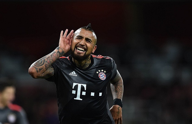 Costa và Vidal kép lại ngày kinh hoàng của Arsenal bằng chiến thắng chung cuộc 5-1.