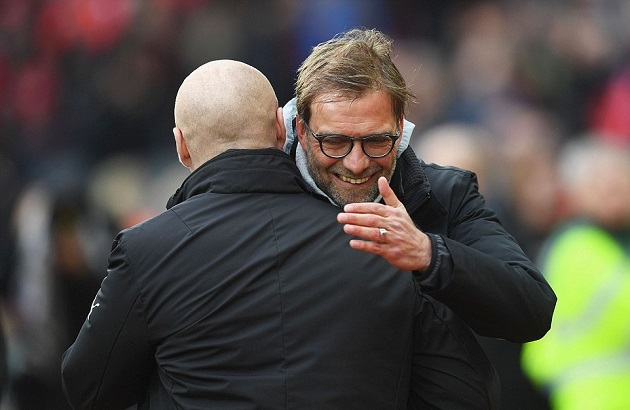 Klopp có thể tươi cười sau khi trận đấu kết thúc.