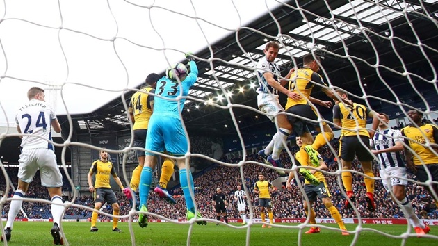 West Brom đã có 14 tình huống phạt góc thành bàn kể từ đầu mùa.