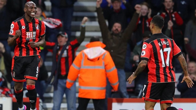 Chỉ trong 6 trận gần nhất, Josh King đã ghi đến 7 bàn và có 1 pha kiến tạo.