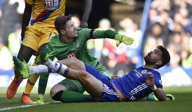 Costa không thể có bàn thắng thứ 50 cho Chelsea.