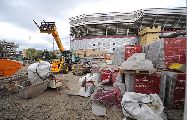 Hiện tại, West Ham đang sử dụng sân Olympic.