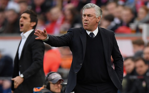 Ngài Ancelotti phải làm khá nhiều việc để vực dậy Hùm xám.