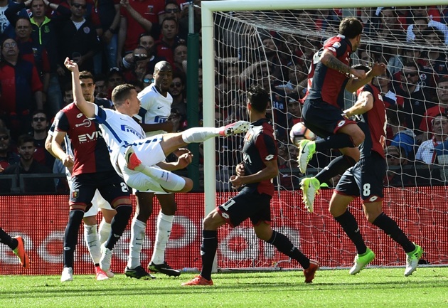 Perisic dù chơi cố gắng nhưng không có cơ hội làm bàn.