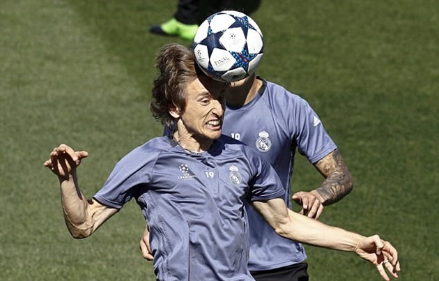 Modric đã tỏa sáng trong trận lượt đi.