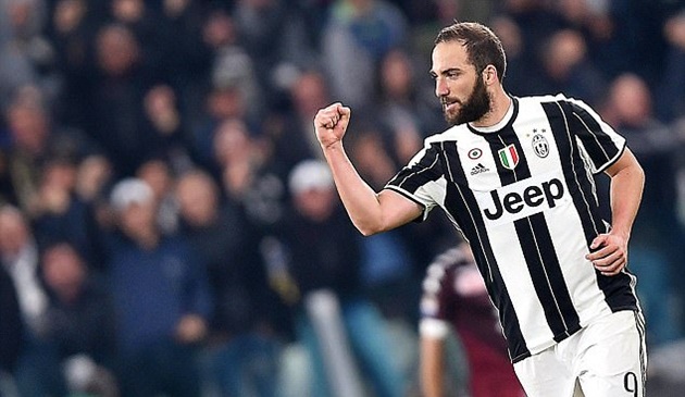 Ở trận lượt đi, Higuain đã ghi cả hai bàn.