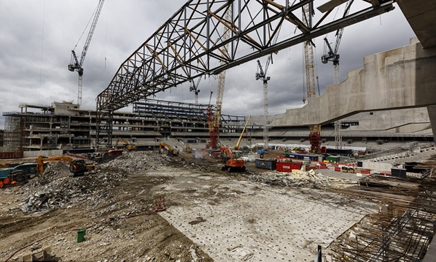 Điểm đặc biệt của sân mới là sẽ dành 17500 chỗ cho khán đài đứng.