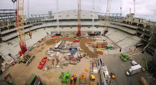 BLĐ đã đầu tư khoảng 800 triệu bảng cho sân mới.