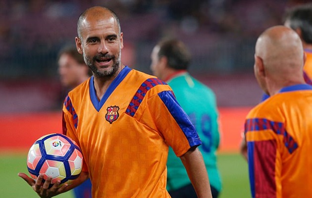 Pep đương nhiên không thể vắng mặt.