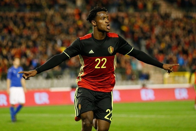 Tuyển Bỉ của Batshuayi cũng đang thi đấu tuyệt vời tại vòng loại World Cup 2018.