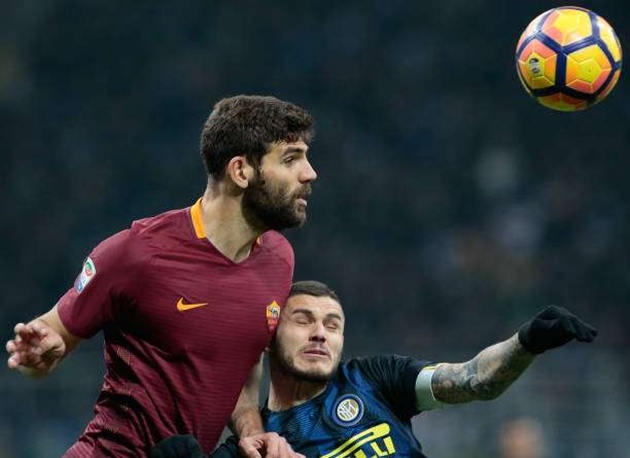 Federico Fazio là hậu vệ mới nổi của Roma. Anh thực hiện trung bình 2,4 pha cắt bóng mỗi trận.