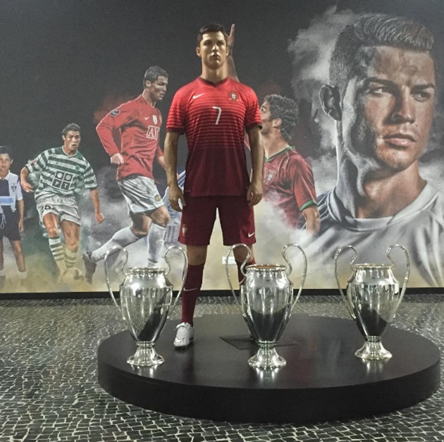 Giày của Ronaldo được trưng ở viện bảo tàng - Bóng Đá