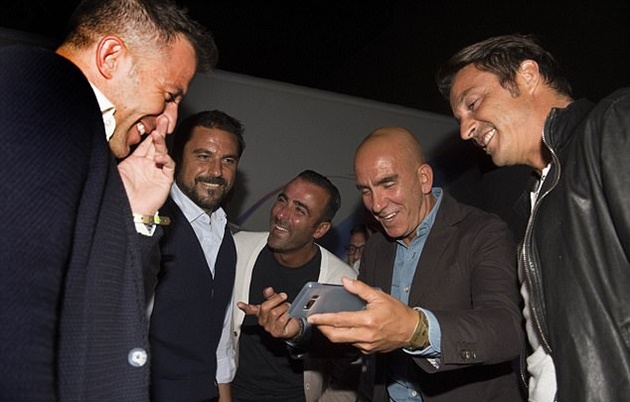 Del Piero cũng tham gia sự kiện này.