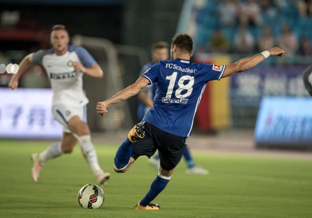 Dàn sao trẻ của Schalke đã gây khá nhiều khó khăn cho Inter.
