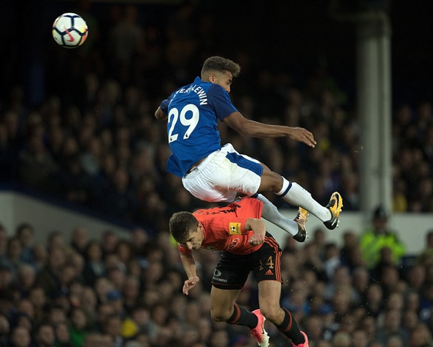 Đội khách với lối phòng ngự quyết liệt đã gây không ít khó khăn cho Everton.