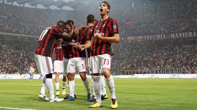 AC Milan kết thúc trận đấu này với tỉ số 2-0 (tổng tỉ số 3-0) và dễ dàng dành quyền đi tiếp.