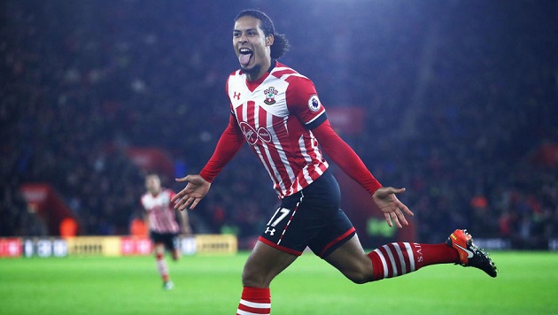 Conte cực kì kết Van Dijk.