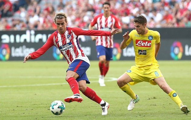 Giảm tải cho Griezmann là nhiệm vụ hàng đầu của ông Simeone.