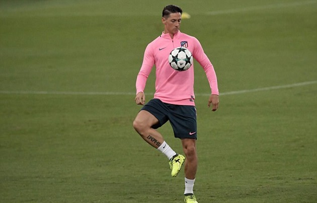 Torres nhiều khả năng sẽ được ông Simeone sử dụng vào tối nay.