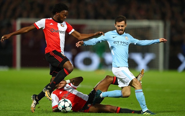 Feyenoord 0-4 Man City: Thị uy cả bảng F - Bóng Đá