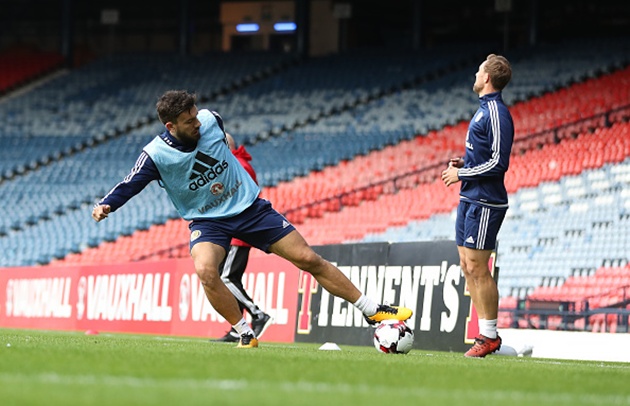 Thứ Sáu tới đây, Scotland sẽ có trận đấu với đối thủ trực tiếp Slovakia.