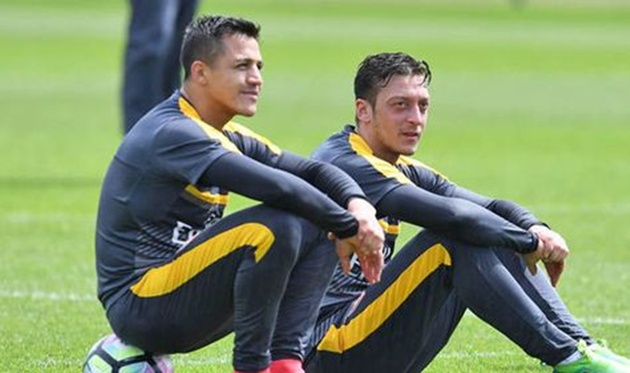Cả Ozil và Sanchez chỉ còn dưới 1 năm hợp đồng với Pháo thủ.