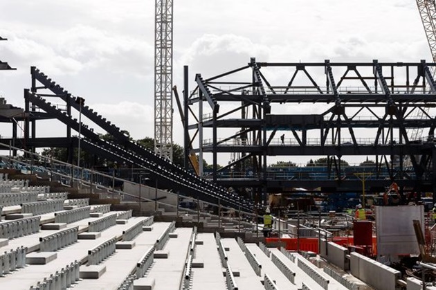 Sân mới dự kiến có sức chứa lên tới 62 ngàn người (hơn cả sân Emirates).