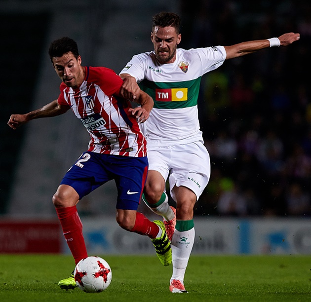 Theo thống kê, Atletico đã bỏ lỡ 4 tình huống đối mặt chỉ trong hiệp một.