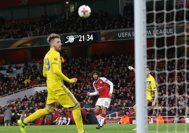 Thua Man Utd, Arsenal trút giận lên BATE Borisov với một