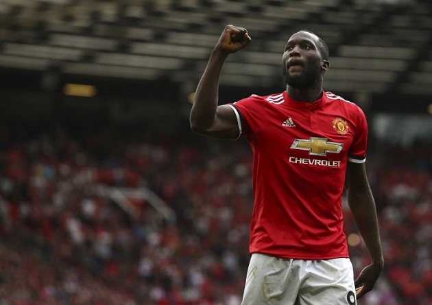 Trung phong của Man Utd như thường lệ vẫn là Lukaku.